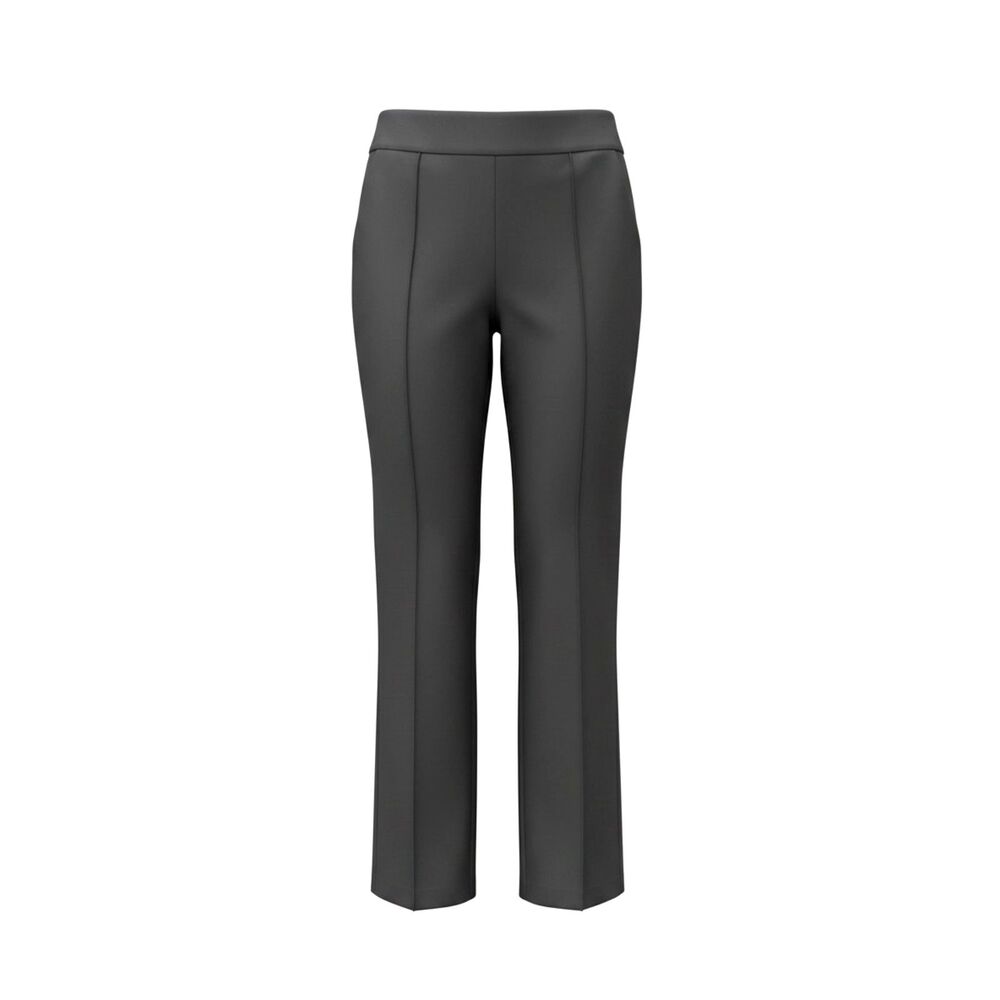 New York & Company Charcoal Gray Side Zip Straight Leg Dress Pants Size 10